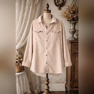 ROXY Corduroy Shacket – Women’s Size Large